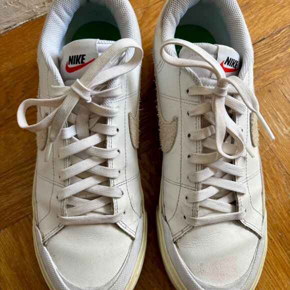 Nike Court Legacy Lift Women's Shoes White & Green Size 10.5 - Picture 4 of 7